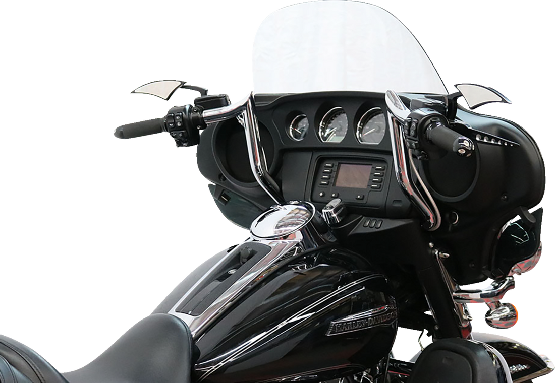 PAUL YAFFE BAGGER NATION Pre-Wired Handlebar - Monkey Bar - 10" - Chrome PYO:MBBPW-10 C