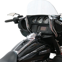 PAUL YAFFE BAGGER NATION Pre-Wired Handlebar - Monkey Bar - 10" - Chrome PYO:MBBPW-10 C