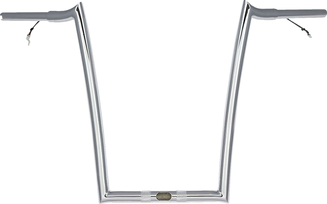 PAUL YAFFE BAGGER NATION Pre-Wired Handlebar - OEM - 16" - Chrome PYO:OEMPW-15L-16 C