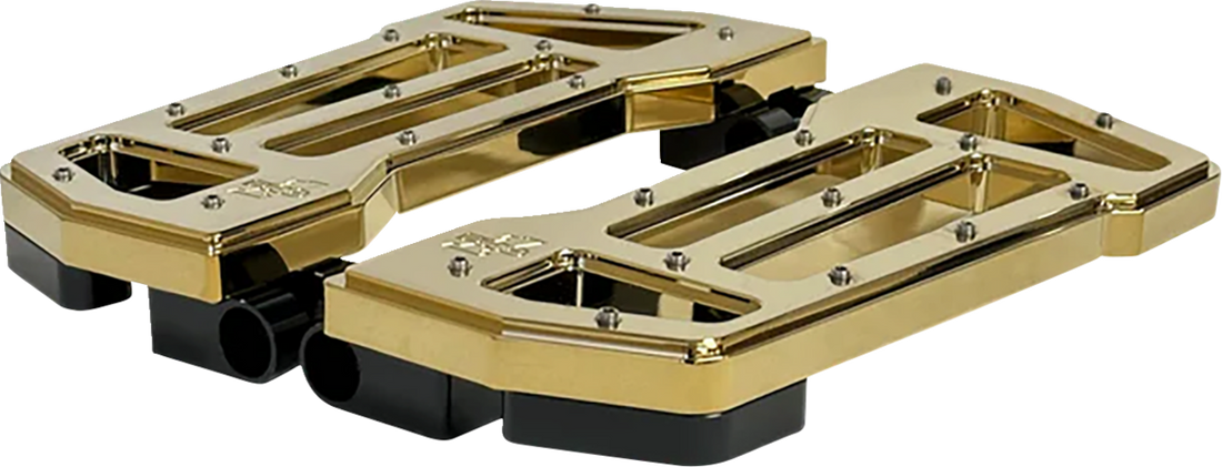 PRO-ONE PERF.MFG. Pro Board V2 Floorboards - Gold Titanium Nitride Coated 500780TIN