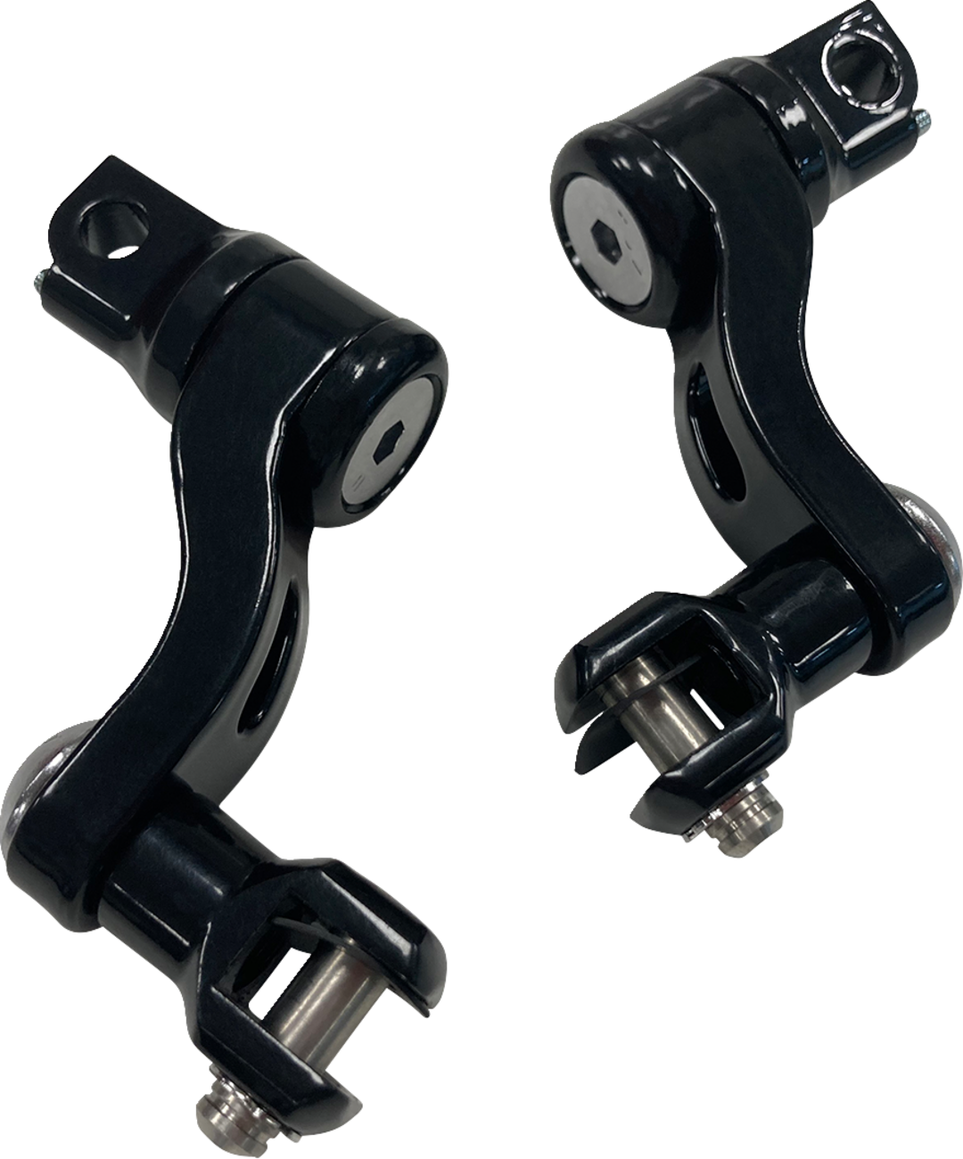 DRAG SPECIALTIES Passenger Peg Mount - Adjustable - Black 63190B
