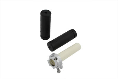 35-0237 - Dual Handlebar Throttle Handle and Grips by V-Twin