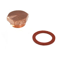 35-0250 - Brass Linkert Carburetor Float Bowl Cap by V-Twin