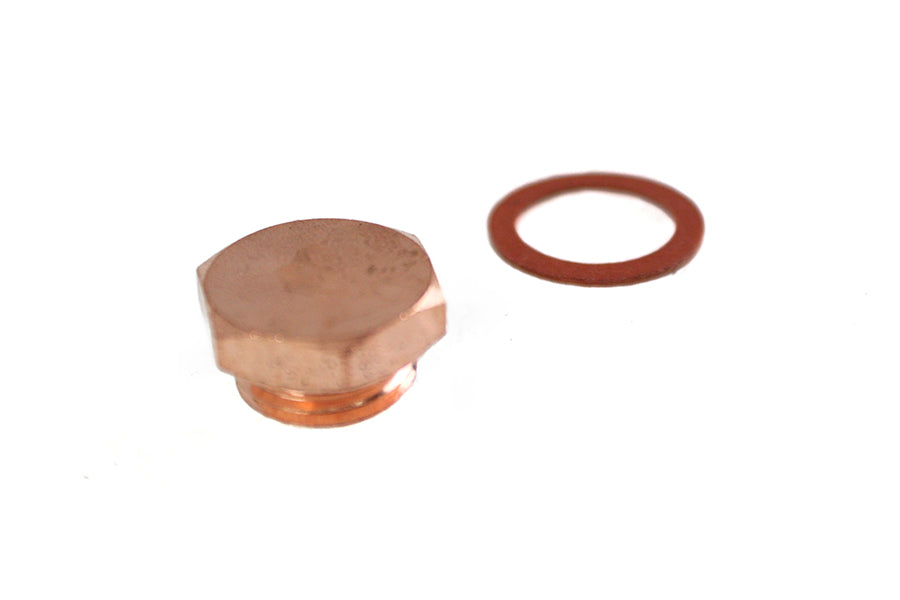 35-0250 - Brass Linkert Carburetor Float Bowl Cap by V-Twin