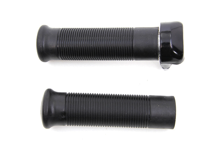 35-0266 - 1 inch Twist Grip Assembly Black by V-Twin