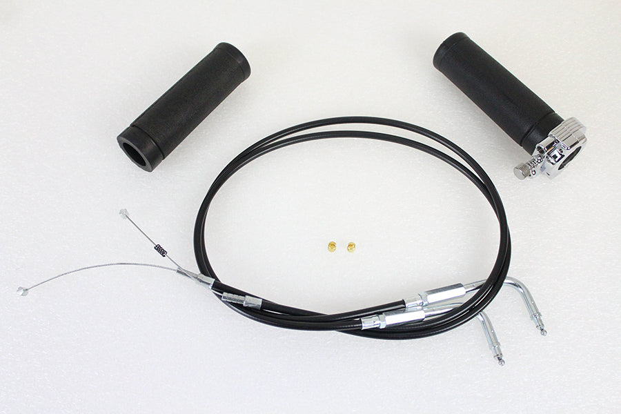 35-0277 - Twist Grip Kit with Cables by V-Twin