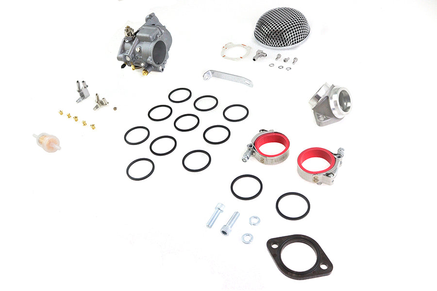 35-0292 - OKO 1-7/8  Shorty Carburetor Kit Natural by V-Twin
