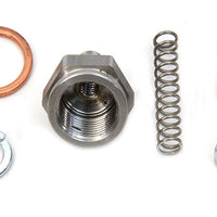 35-0368 - Linkert Carburetor Bowl Lock Nut with Drain by V-Twin