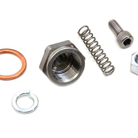 35-0368 - Linkert Carburetor Bowl Lock Nut with Drain by V-Twin