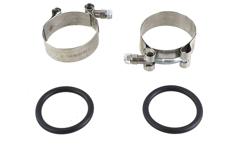 35-0415 - Power Intake Manifold Clamp Kit with O-Rings by V-Twin