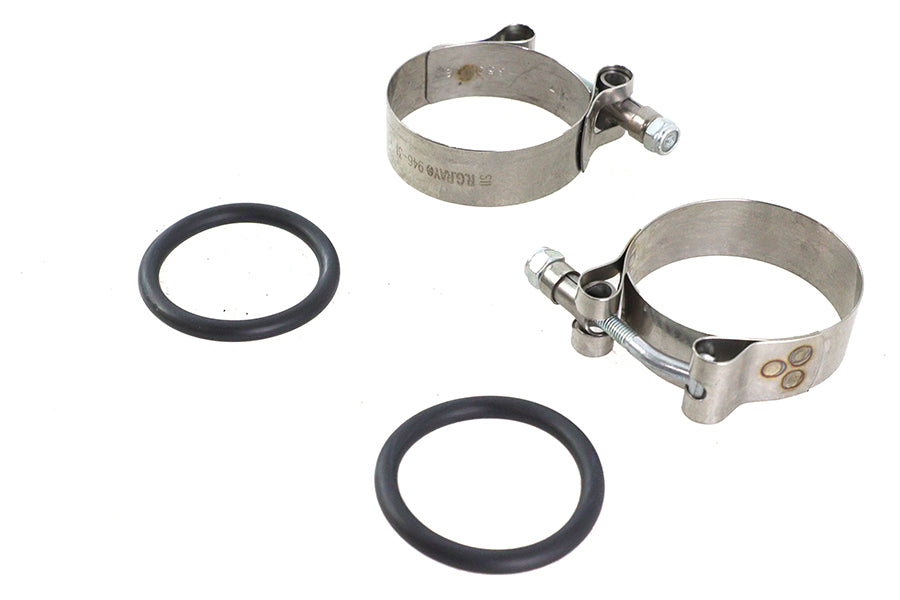 35-0415 - Power Intake Manifold Clamp Kit with O-Rings by V-Twin