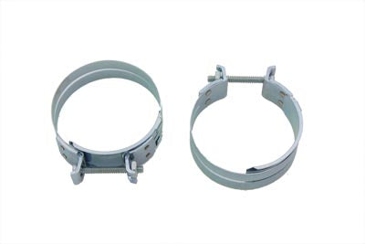 35-0440 - Replica Zinc Intake Manifold Clamp Set by V-Twin