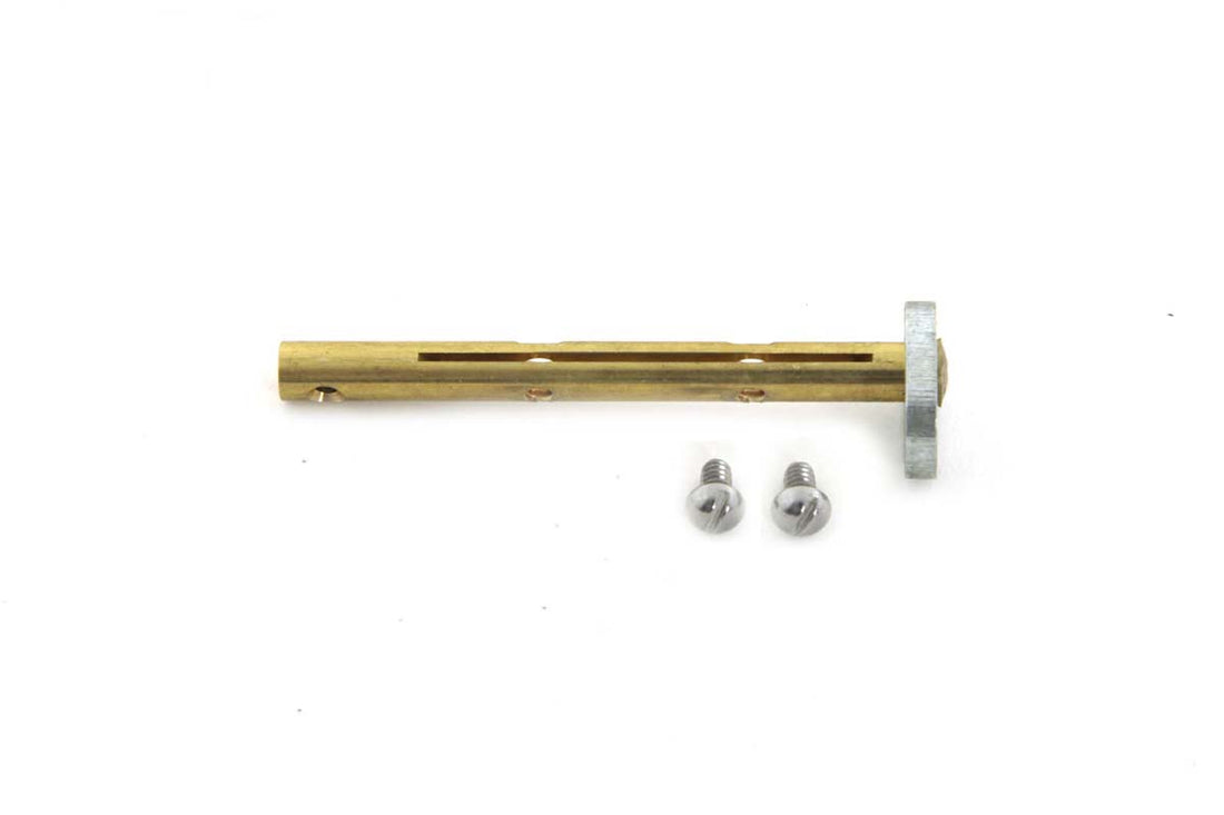 35-0511 - Replica Brass Linkert Carburetor Choke Shaft by V-Twin