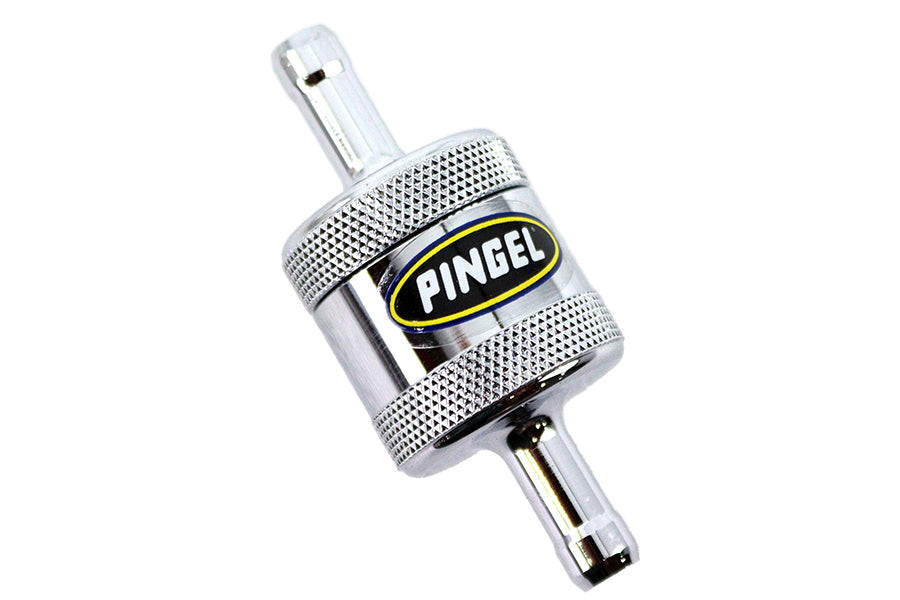 35-0519 - Pingel Inline Fuel Filter Chrome by Pingel