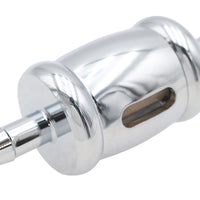 35-0544 - Billet Fuel Filter Chrome by V-Twin