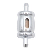 35-0544 - Billet Fuel Filter Chrome by V-Twin