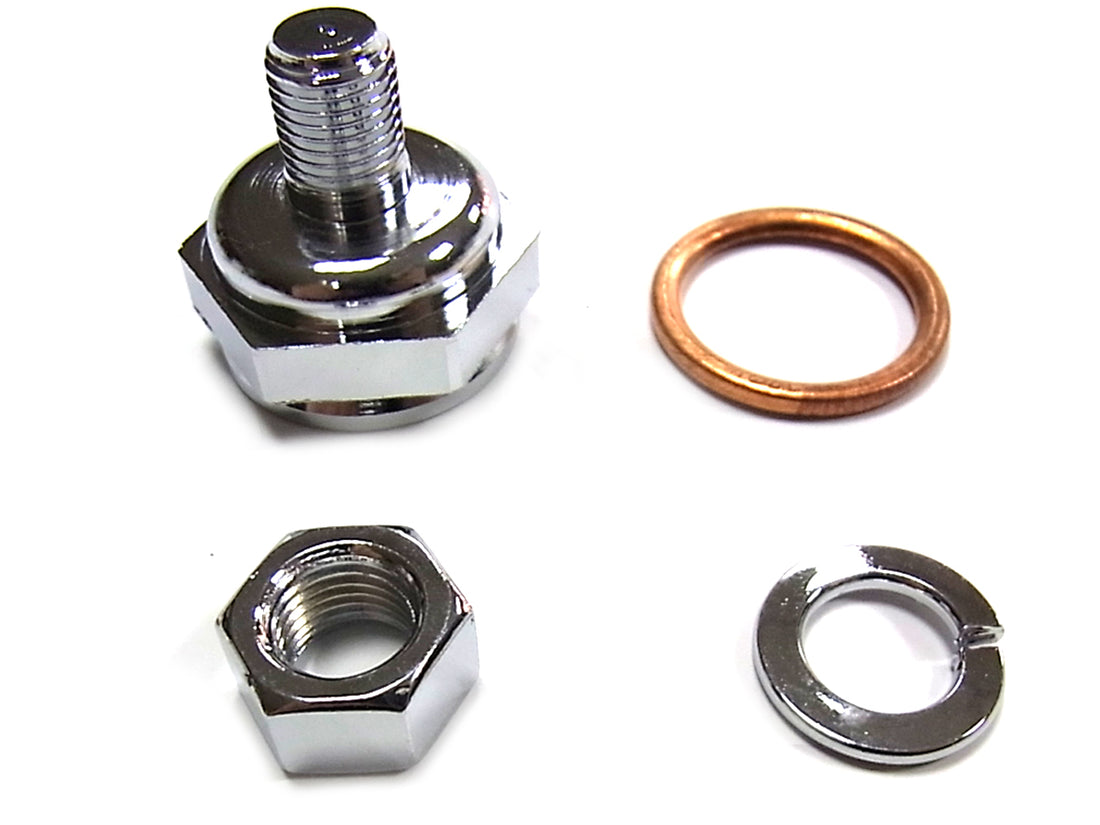 35-0551 - Replica Linkert Carburetor Bowl Lock Nut by V-Twin