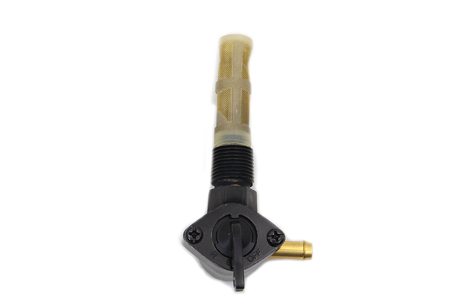 35-0570 - Petcock Right Outlet Black by V-Twin
