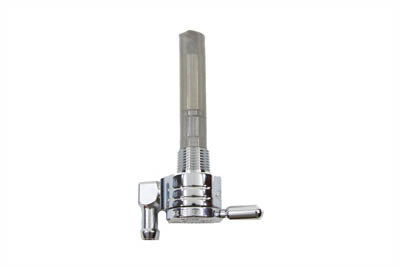 35-0592 - Chrome Sifton Ball Petcock with Downward Outlet by Sifton