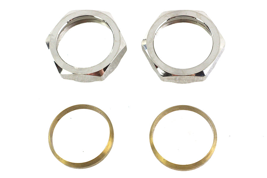 Nickel Plated Intake Manifold Nut and Seal Kit