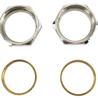 Nickel Plated Intake Manifold Nut and Seal Kit