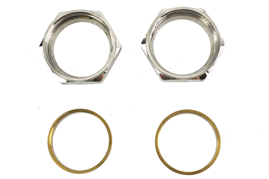 Nickel Plated Intake Manifold Nut and Seal Kit