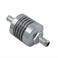 35-0635 - Chrome Billet Fuel Filter by V-Twin