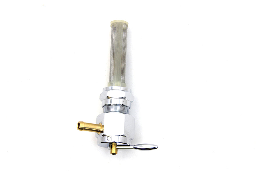 35-0636 - Sifton Chrome Hex Petcock with Inward Facing Outlet by Sifton