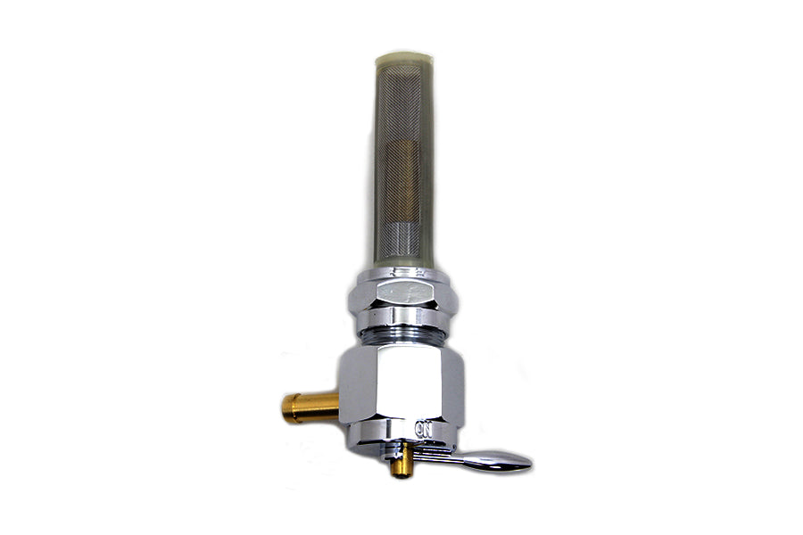 35-0638 - Sifton Chrome Hex Petcock Forward Facing by Sifton
