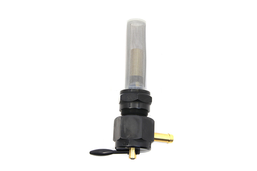 35-0641 - Sifton Black Hex Petcock Forward Facing by Sifton