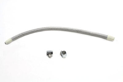 35-0680 - Crossover Fuel Line Kit Stainless Steel by V-Twin