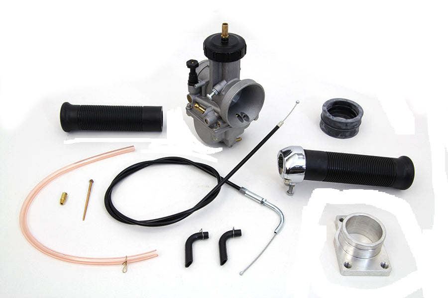 35-0694 - 38mm Panhead Carburetor Kit by V-Twin