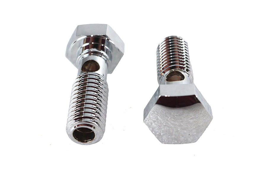 35-0731 - Breather Banjo Bolt Set Chrome by V-Twin