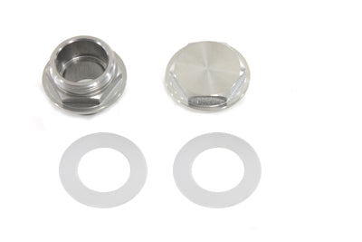 35-0751 - Petcock Adapter Set Chrome by Pingel