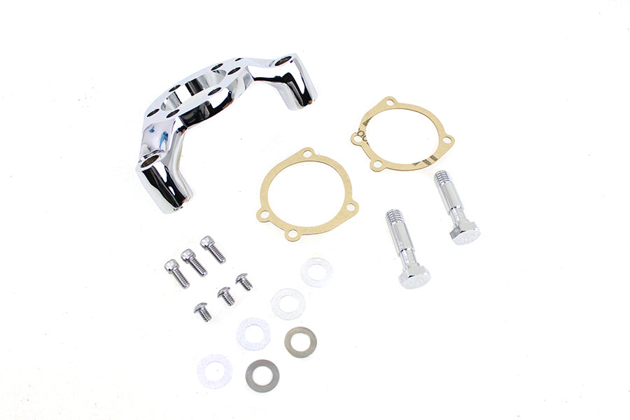 35-0754 - XL S&S Super E Carburetor Bracket with Breather by V-Twin