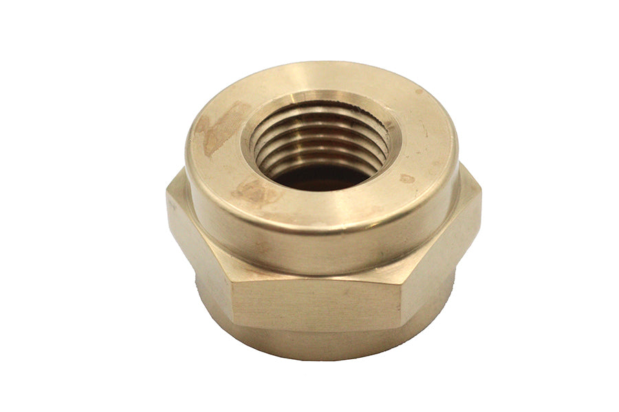 35-0868 - 1/4 NPT-22MM Petcock Adapter Nut by V-Twin