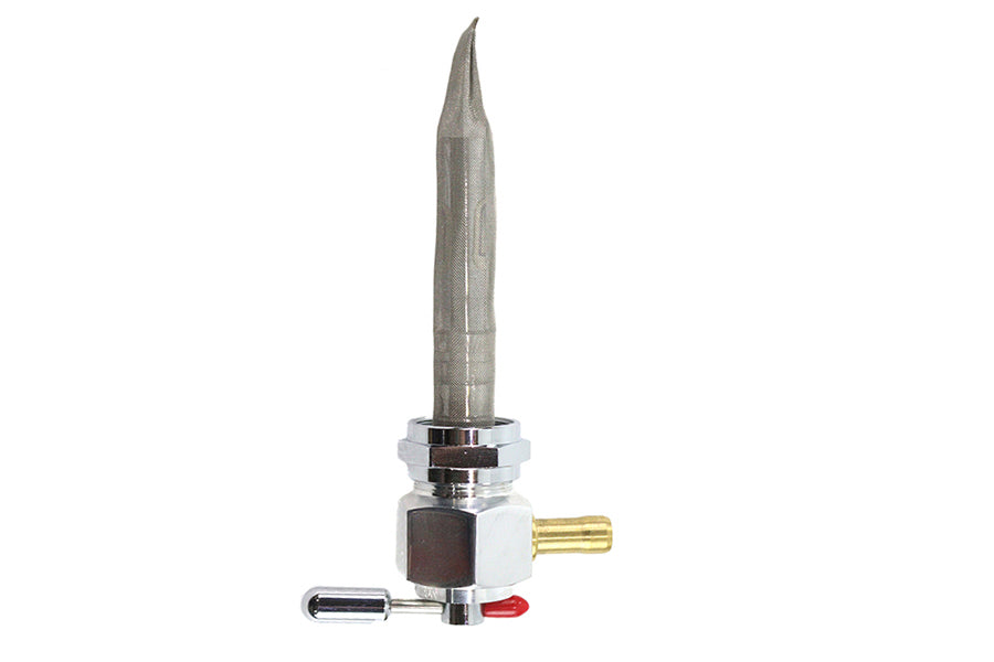 35-0921 - 22mm OKO Hex Petcock Polished by V-Twin