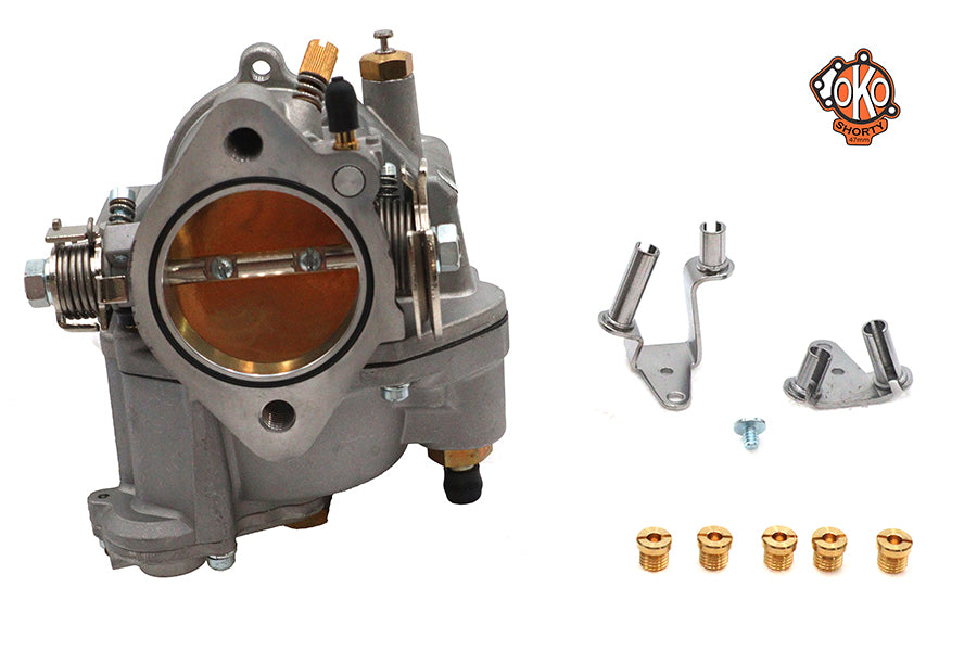 35-1012 - OKO Performance 1-7/8  Shorty Carburetor Kit Alloy by V-Twin