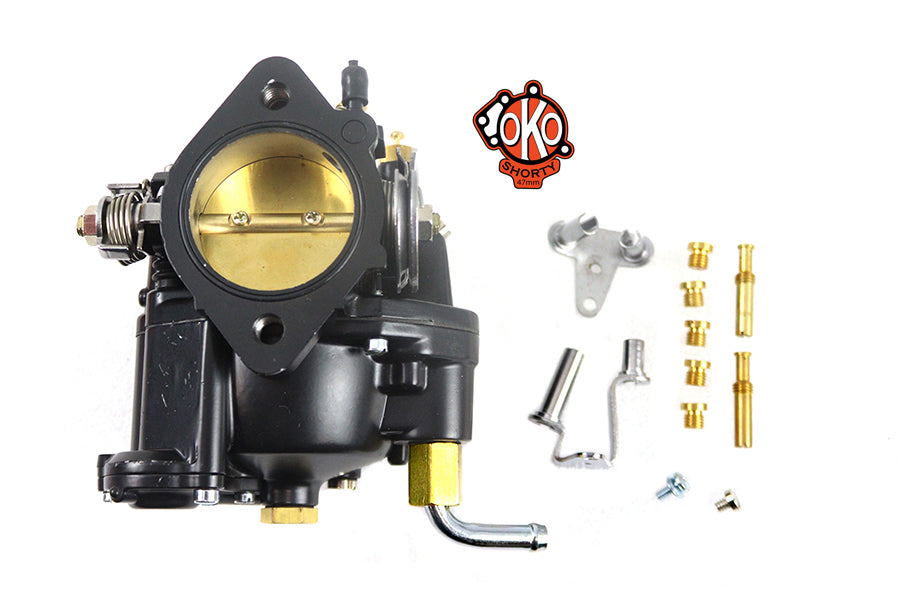 OKO Performance 1-7/8 inch Shorty Carburetor Black