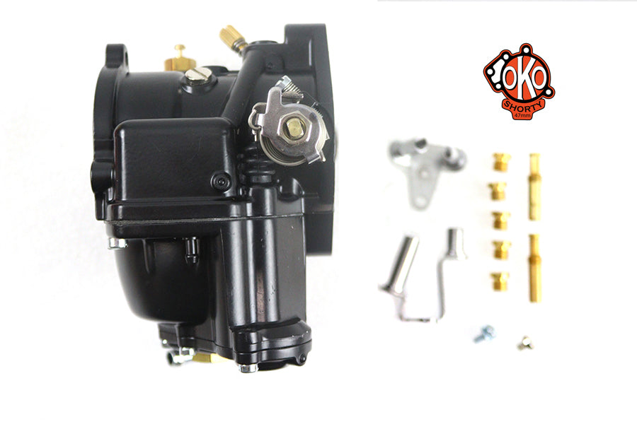 OKO Performance 1-7/8 inch Shorty Carburetor Black