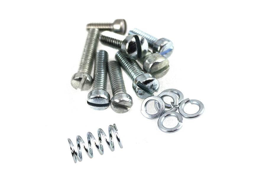 Linkert Throttle Lever Replacement Screw and Spring Kit Zinc