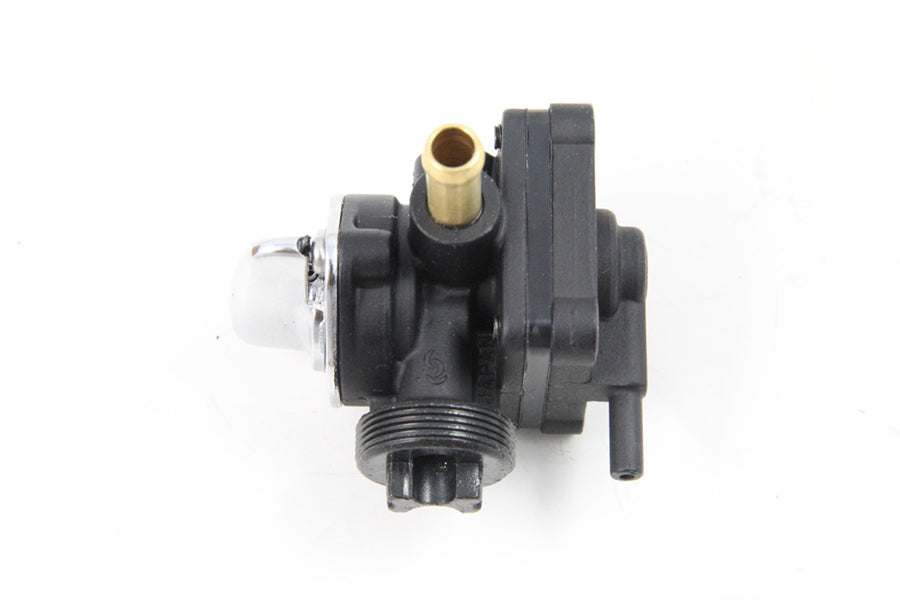 35-1459 - Vacuum Petcock Fuel Valve Black by V-Twin