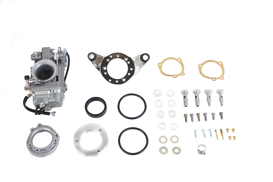 35-1871 - OKO 42mm Flatslide Carburetor Kit by V-Twin
