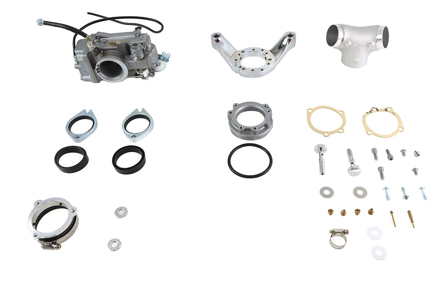 35-1877 - OKO 45mm Flatside Carburetor Kit by V-Twin