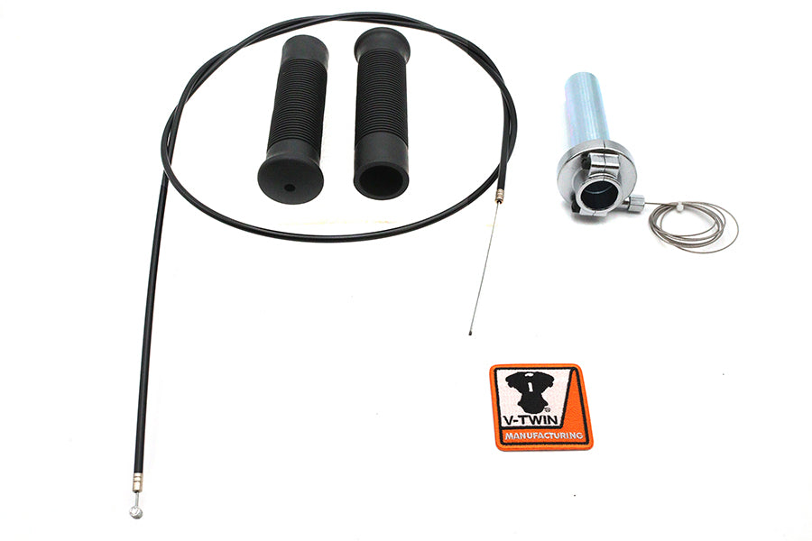 35-1969 - Jack Hammer 1/4 inch Turn Twist Grip Kit by V-Twin