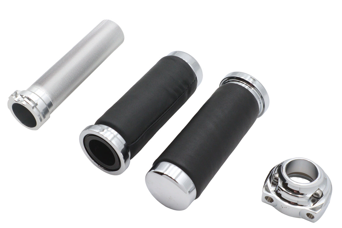 35-3008 - Ultima Twist Grip Assembly Chrome by Ultima