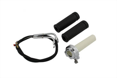 35-9350 - Dual Handlebar Throttle Cable Assembly by V-Twin