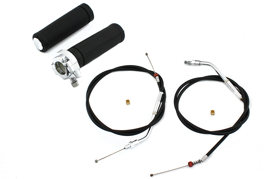 35-9352 - Dual Handlebar Throttle Cable Assembly by V-Twin