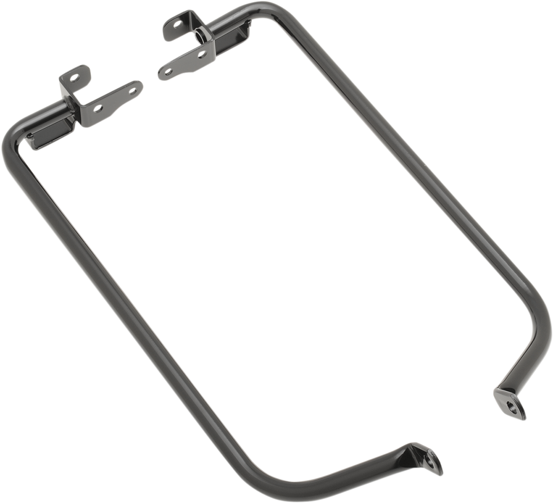3501-1042 - DRAG SPECIALTIES Saddlebag Support Brackets - Black - '14-'22 FLT S77-0148B