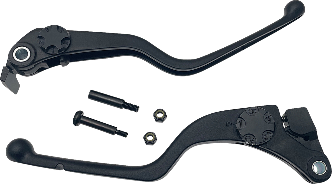 DRAG SPECIALTIES Handlebar Control Kit - Pan America - Black H07-0731MB